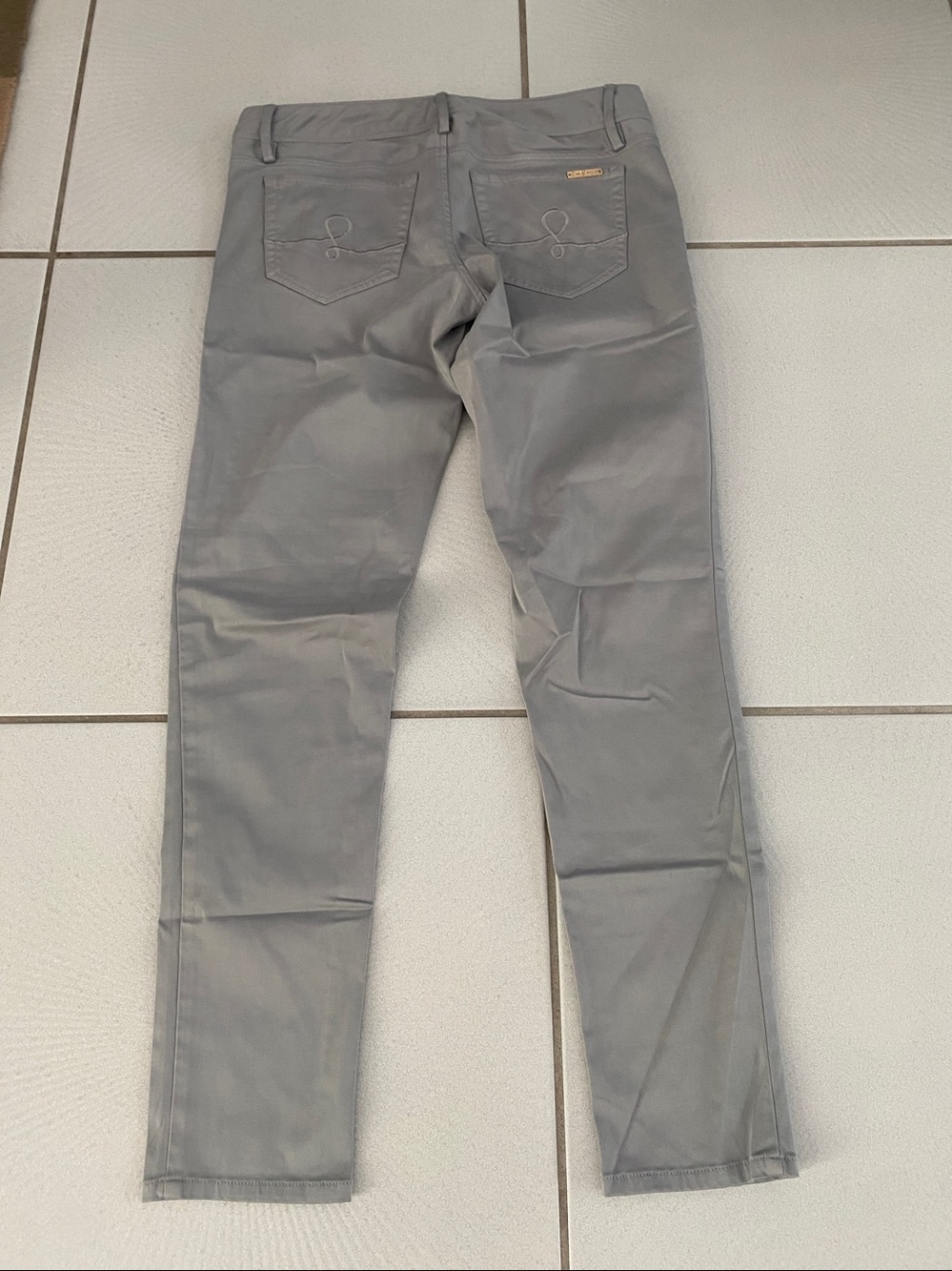 NWT Lilly Pulitzer Worth Skinny pant Palm Beach Grey 6 - Picture 4 of 6